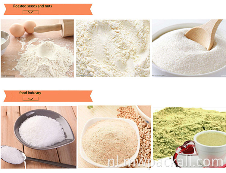 Automatische servomotor Auger Droog graan Poeder deeltjesgewicht vulmachine 2 jaar garantie